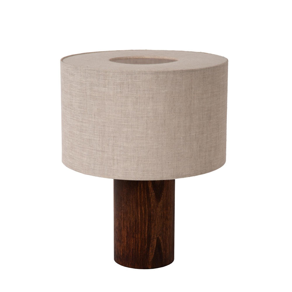Lucide TafellampTachina hout E27 - 06526/81/70
